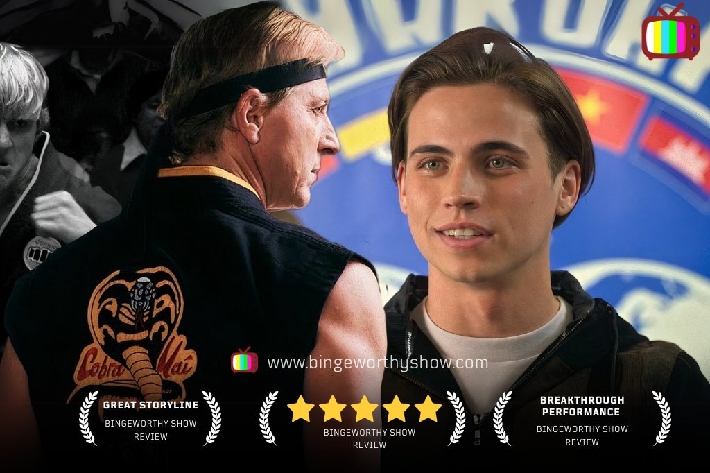 Johnny Lawrence and Robby Cobra Kai