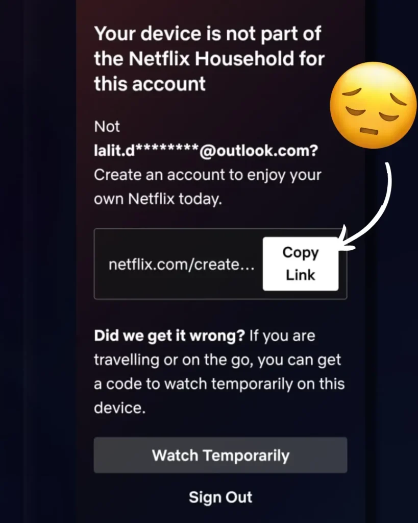 Your Device Isn’t Part of the Netflix Household