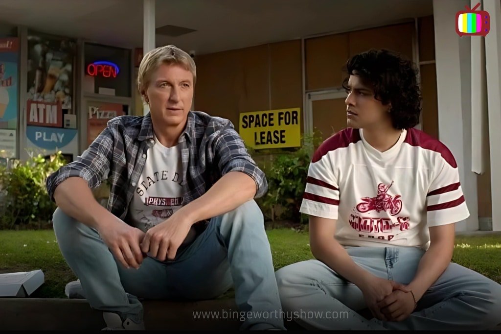 Johnny Lawrence and Miguel Diaz in cobra kai season 6