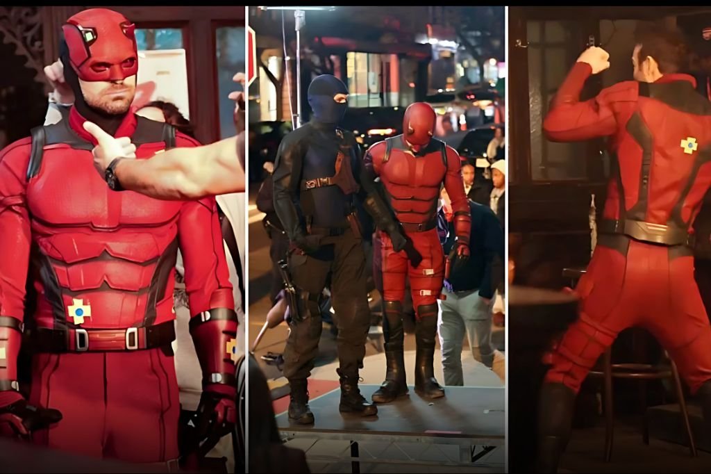 Matt Murdock Daredevil Born Again Red Costume Jacket 